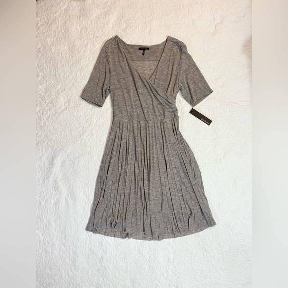 Wrap dress with pleated skirt XL - Picture 7 of 15